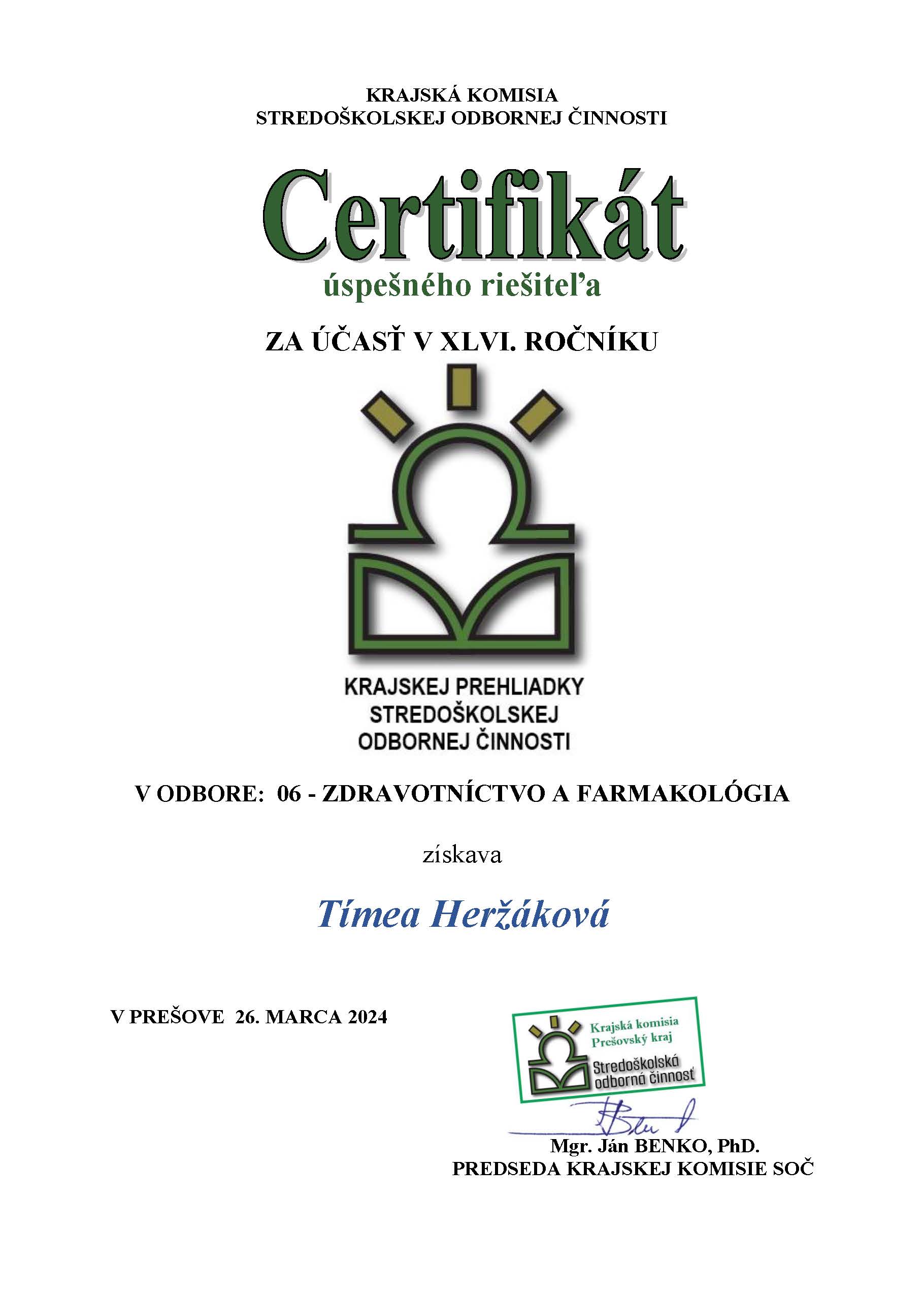 certifikat